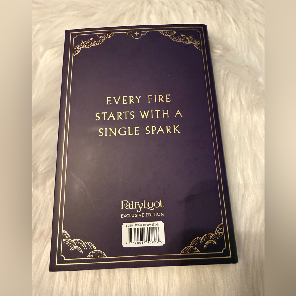 Fairyloot Edition of A Language of Dragons by S.F Williamson - Picture 2 of 11